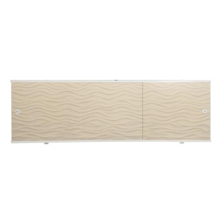 Bath screen "premium a", 168 cm, sandy color-1
