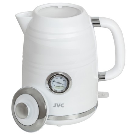 Electric kettle JVC JK-KE1744, plastic, 2200 watts, 1.7 l, white-1
