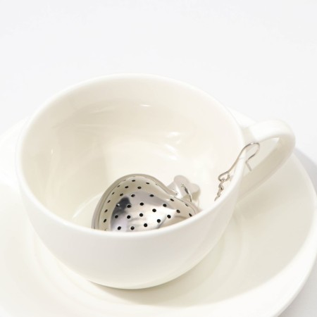 Sieve for tea "Heart", 5 cm-2
