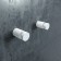 A set of single hooks IDDIS Petite, white matte