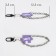 Puzzle Lightning Poller, with carbine, 15.5 × 2.5 cm