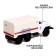 Metal truck "Ural" EMERCOM ", inertia, scale 1:43