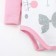 Body crush me "Daddy's daughter", white/pink, height 62-68 cm
