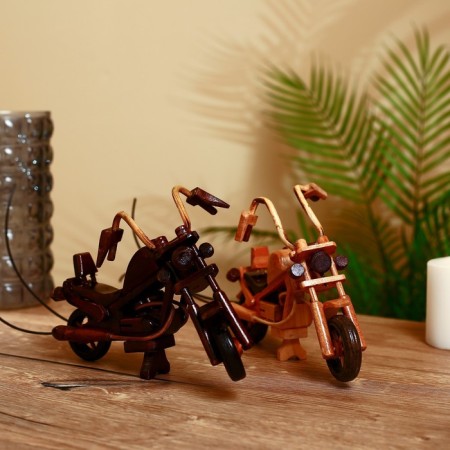 Souvenir tree "Motorcycle" 21x15x6 cm mix-4
