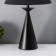 Traffic lamp with lampshade Risalux "Erica", E27, 40 W, Black, 34 × 34 × 56 cm
