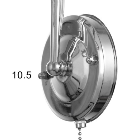 Bra "Amelia" 1x40W E27 chrome 25x11x24 cm.-7