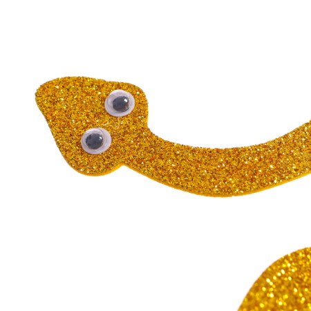 Carnival rim "snake", gold color-2