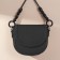 Handles for a bag, 2 pcs, 44.5 × 4.5 cm, black color