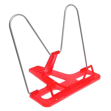 Book stand "Excellent choice", with a plastic emphasis, economy, red-1