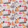Package Kraftovaya Paper "We Merry", 50 x 70 cm