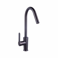 Fashun A54025-17 kitchen mixer, single-leaf, 35 mm cartridge, stainless steel, graphite