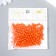 Round beads 6/0 "Orange" 20 g
