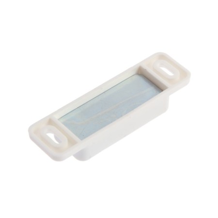Magnet furniture tundra M003W, 72x13 mm, large, white color, 1 pc.-1