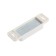 Magnet furniture tundra M003W, 72x13 mm, large, white color, 1 pc.