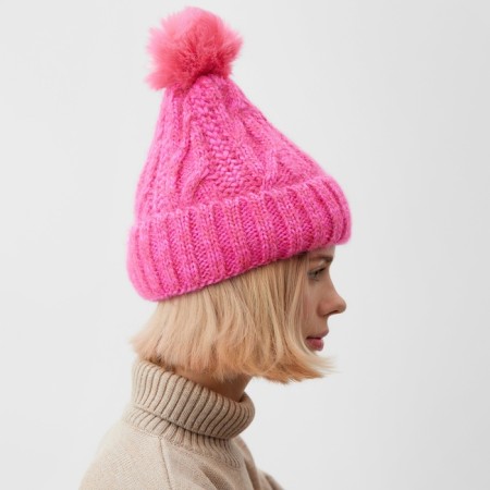 Women's hat minku, pink color, rr 56-58-1
