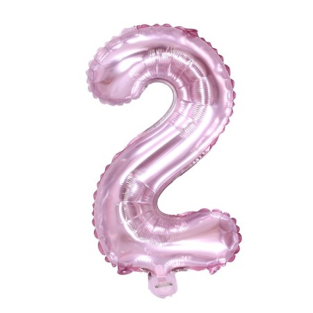 Foil ball 16 "Set 0-9", Mix colors-4