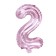 Foil ball 16 "Set 0-9", Mix colors
