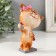 Souvenir Polystone Lak "A cat with a glass" 8.3x6.2x13.8 cm