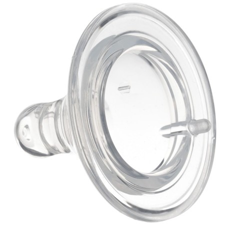 Silicone nipple on a bottle, wide throat, anti -brim valve, + 6 months, fast flow, (packing 20pcs)-5