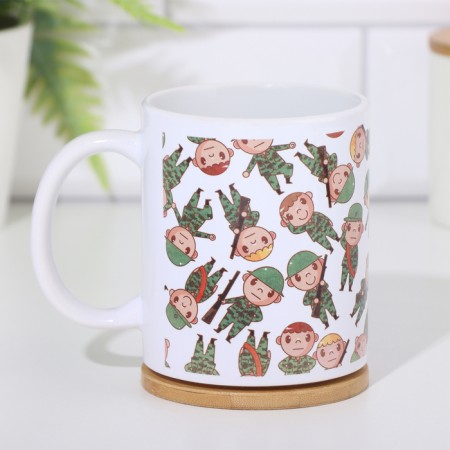 Solder sublimation mug, with application, 320 ml-1