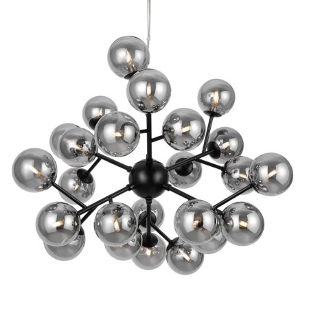 Suspension lamp Maytoni Mod545PL-24B, 24XG9, 28W, 65x65x146.5 cm, Black color-2