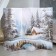 Shirma "Picture oil. Winter Forest", 250 x 160 cm