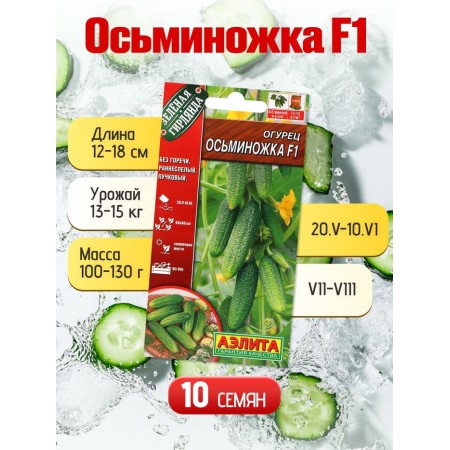 Set of seeds Early Self -Self -pollinated cucumbers-5