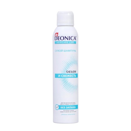 Dry shampoo DEONICA volume and freshness, 250 ml