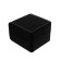 Casket for clock 1 department "Black with white line" matte 7.5x11x10.3 cm