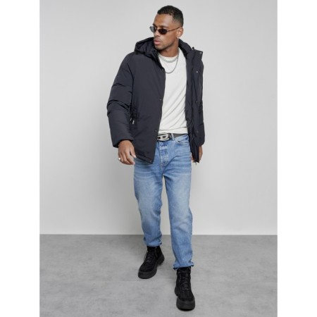 Sports male winter, size 62, dark blue color-13