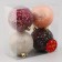 Set of balls plastic D-8 cm, 4 pcs "Madison" mix