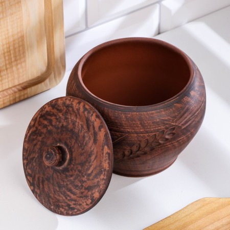 A pot for the hot "Kolos" 0.7 l, 13x13x13 cm-2