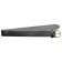 Watch strap, female, 10 mm, genuine leather, black