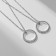 Kuulons "Demetrons" Friends Forever, Rings, Color Silver, 45 cm
