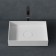 ABBER STEIN AS2621 sink, invoice, 500x350x100 mm, artificial stone, white