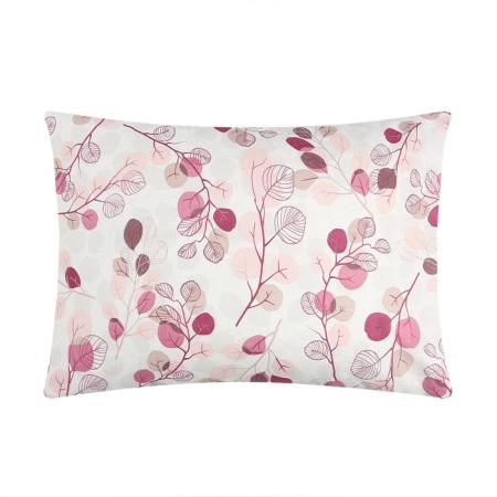 Pillowcase saving and I "eucalypt" color pink, 50x70 cm 100% cotton, calico, 120 g/m2