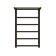 Electric towel "Dvin" FJ Plaza Neo, 600x500 mm, dimmer, black matte