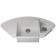 Quartz-quartz kitchen-quartz Uperwood quartz UPD-06, angular two-section, color 01 white
