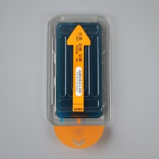 Protective glass for iPhone 13 mini, antishpion, installation frame, full glue, 9h, 0.33 mm