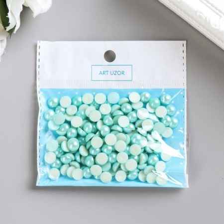 Set for creativity Half of the pearl blue d = 0.8 cm 20g-3