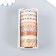 Adhesive tape Paper "Sweets" set 10 pcs width. 0.8 cm dl. 2 m 8.5x4x1 cm