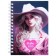 Note book A6, 80 sheets in a cage on the crest Pink Girls, cover Cover Cardboard, Mix