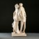 Figure "Wedding No. 2" aged 17x14x38cm