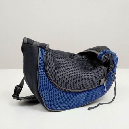Cracking bag "sling" for animals, 42 x 25 cm, blue-6
