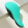 Massage comb a wave, turquoise color, Beauty Fox