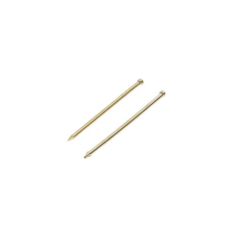 Nails Stroybat, finished, brass, 1.4x35 mm, 40 pcs