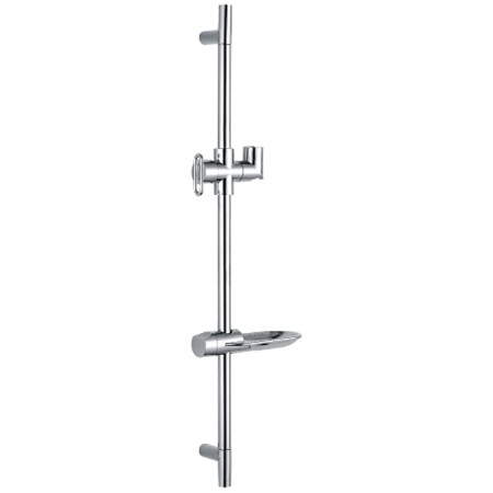 Shower stand LM8062C 685 mm with an oval soap dish, chrome