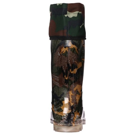 Men's boots S-10RUM, PVC, insulated, camouflage mix, size 41 (262)-6