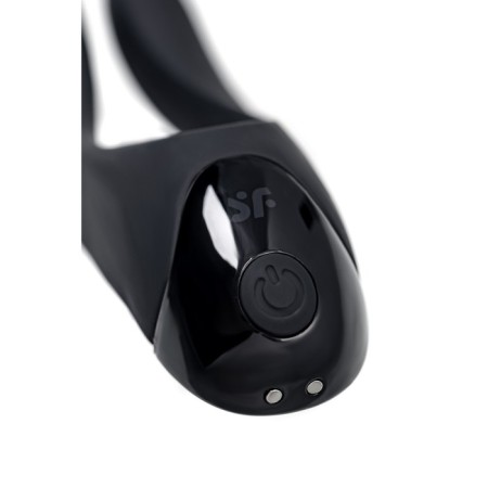 A multifunctional stimulator for pairs of Satiffyer Partner Candy Cane, silicone, black color-4