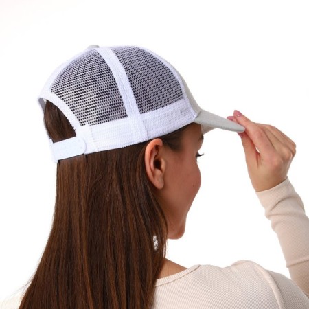 Women's cap with a mesh "Sail", river 56-10